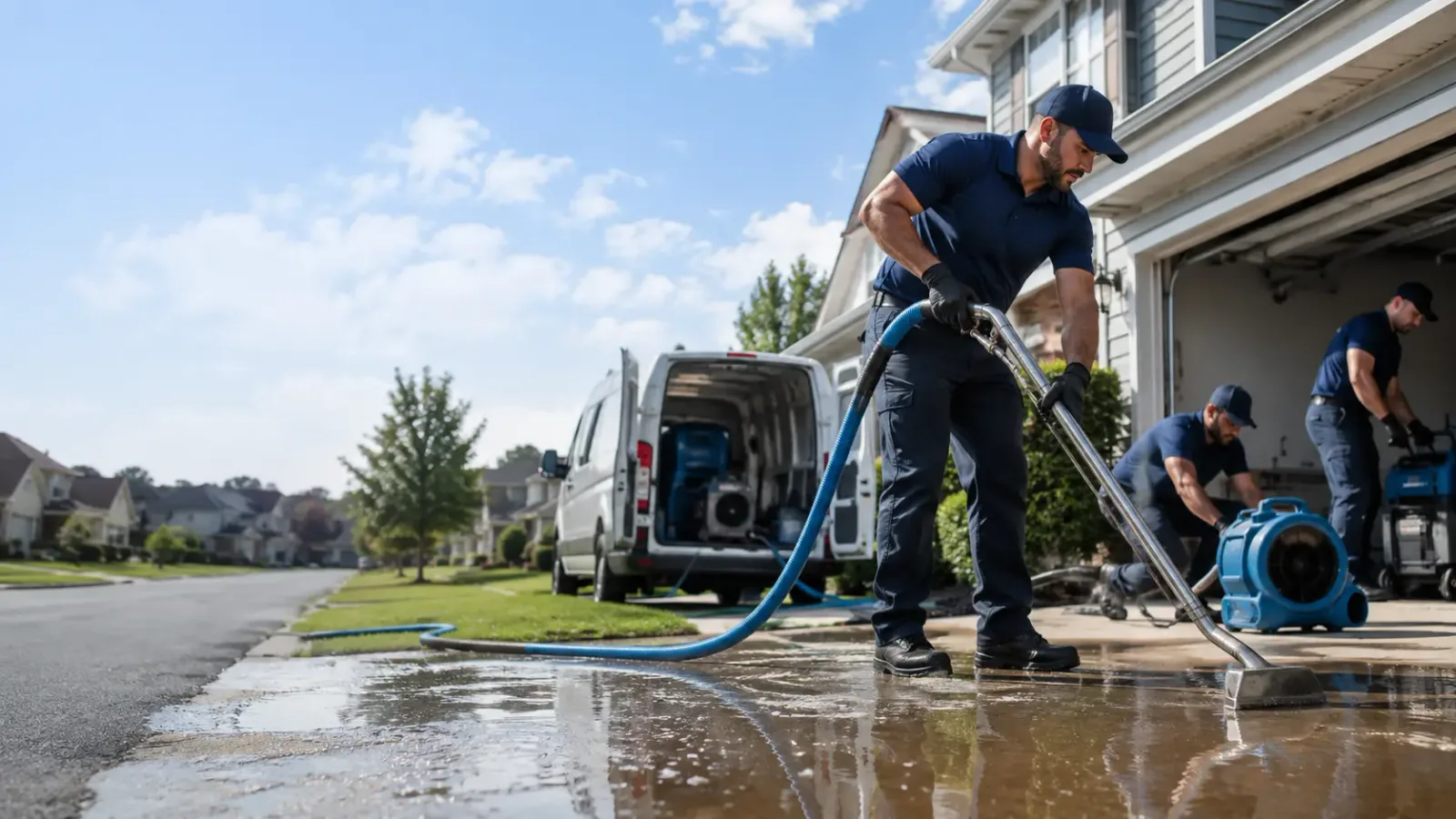 Flood Damage Restoration in Warriors Mark, PA